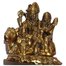 Shree Shiv Parivar - Metal-Statue