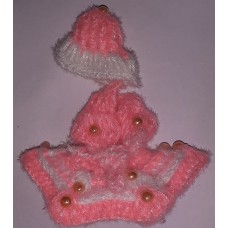 Woollen Dress For Thakur Ji -Peach